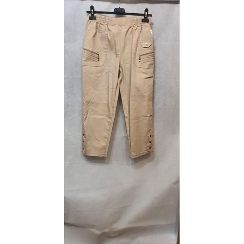Pantacourt Marron Femme Jst Formy Paris Taille 38
