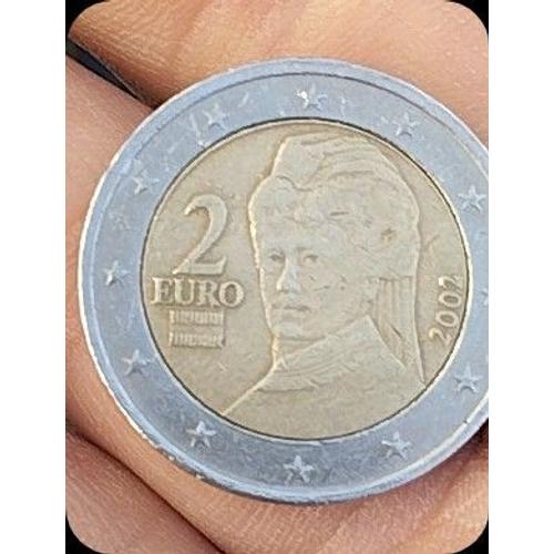 Rare Pièce 2 Euro Autriche 2002