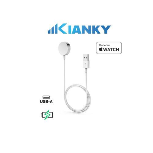 Cable Chargeur Apple Watch Magnétique Bulk Blanc Usb A / Original