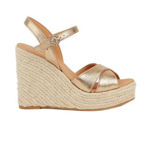 Espadrilles Femme La Valeta Carina T40 Oro