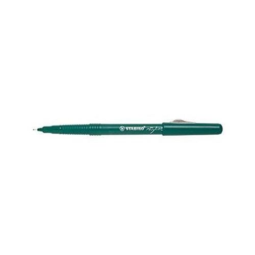 Stabilo Lot De 3 Stylos Feutre Stylist Pte Fine Gainée Métal 0,5 Mm Vert