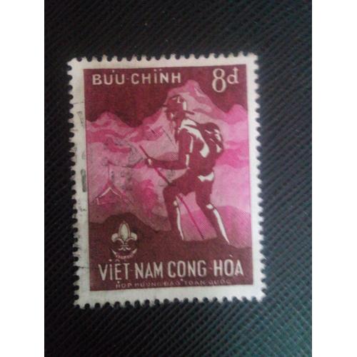 Timbre Vietnam Du Sud Y T 128 Scout National 1959 ( 030408 )