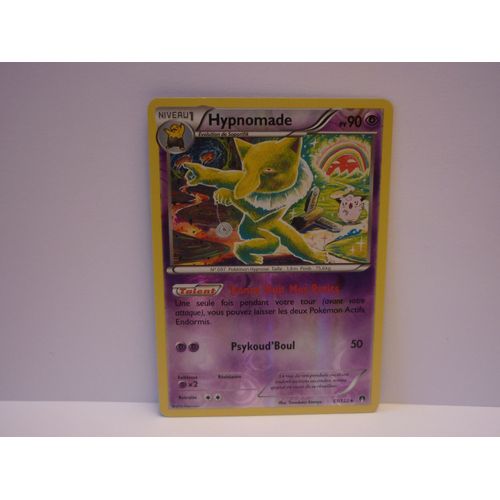 Carte Pokemon Francaise Hypnomade Reverse 51/122 Rupture Turbo