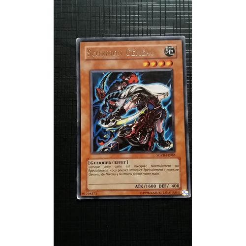 Yu-Gi-Oh! - Sovr-Fr085 - Scorpion Gémeau - Rare