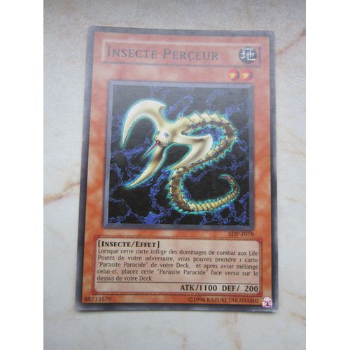 Yu-Gi-Oh! - Sdp-F078 - Insecte Perceur - Commune