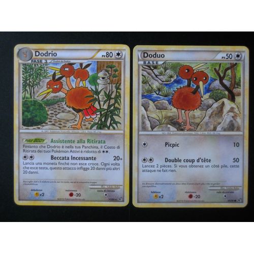 Indomptable - Dodrio (11) + Doduo (45/90)