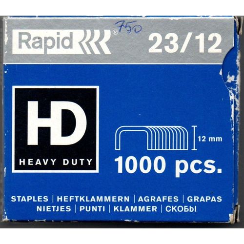 Agrafes Rapid 23/12 De Hauteur