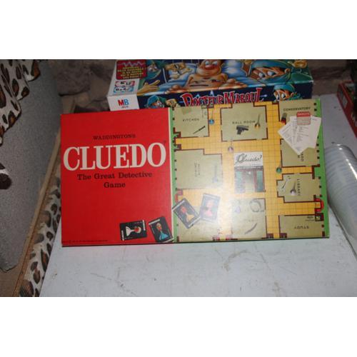 Cluedo The Great Detective Game Version Anglaise