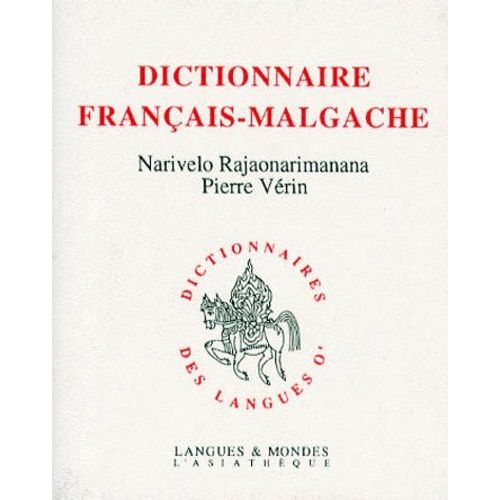 Dictionnaire Français-Malgache