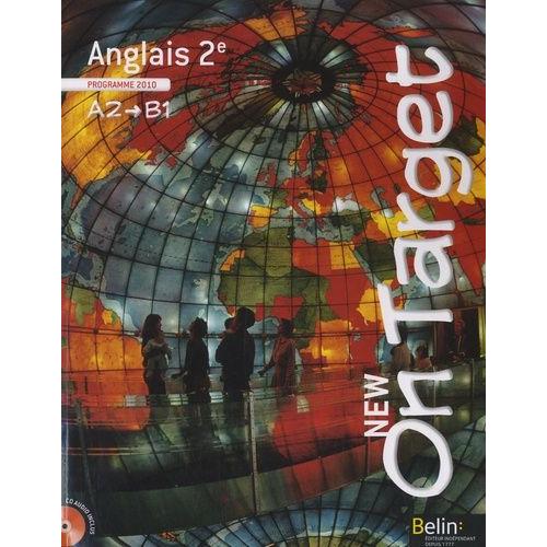 Anglais 2e A2/B1 New On Target - Programme 2010 (1 Cd Audio)