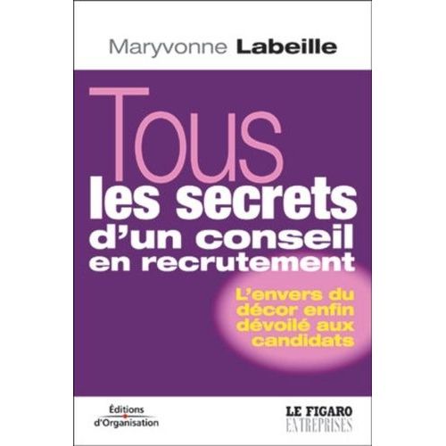 Tous Les Secrets D'un Conseil En Recrutement: L'envers Du Décor Enfin Dévoilé Aux Candidats