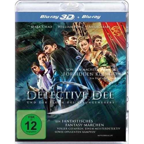 Young Detective Dee : Rise Of The Sea Dragon 3d - Import Allemagne Blu-Ray 3d (Detective Dee Und Der Fluch Des Seeungeheuers)