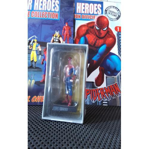 Figurine Plomb Collection Marvel Super Héroes N° 01 : Spiderman Spider-Man Avec Son Fascicule