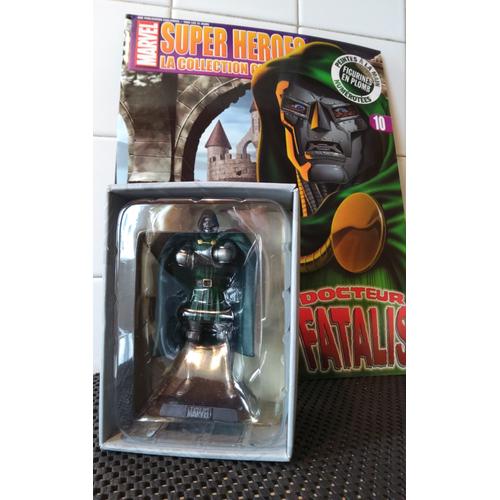 Figurine Plomb Collection Marvel Super Héroes N° 10 : Docteur Fatalis Avec Son Fascicule