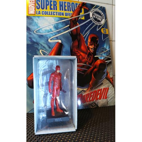 Figurine Plomb Collection Marvel Super Héroes N° 13 : Daredevil Avec Son Fascicule