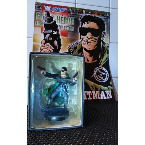 Figurine Plomb Collection Dc Comics Super Héros N° 36 : Hitman Avec Son Fascicule