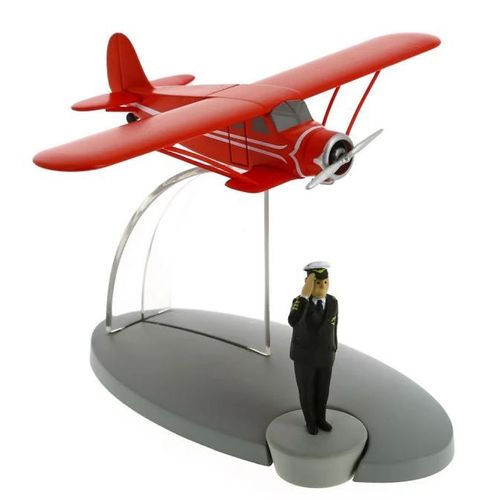 Avion Tintin N°42-L'avion Du Professeur Halambique Du "Sceptre D'ottokar"