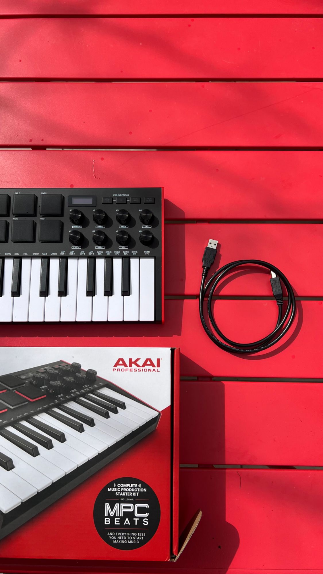 Midi contrôleur mini mpk Akai Professionnel