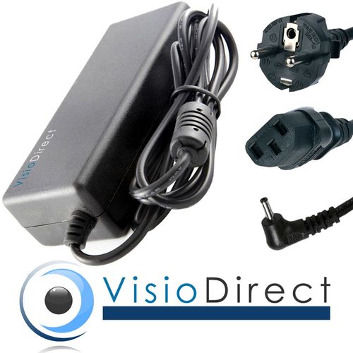 Adaptateur Alimentation Chargeur pour ordinateur portable ASUS Vivobook X201E 45W 19V 2.37A - Visiodirect -