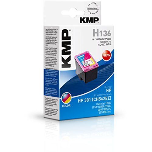 KMP H136 Tintenpatrone color kompatibel mit HP CH 562 EE