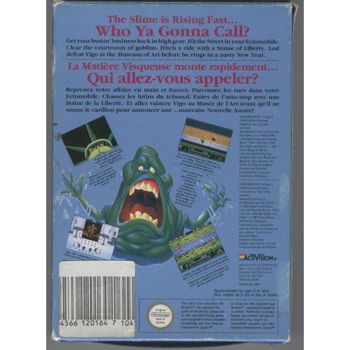 Ghostbusters 2 Nes Nintendo Nes