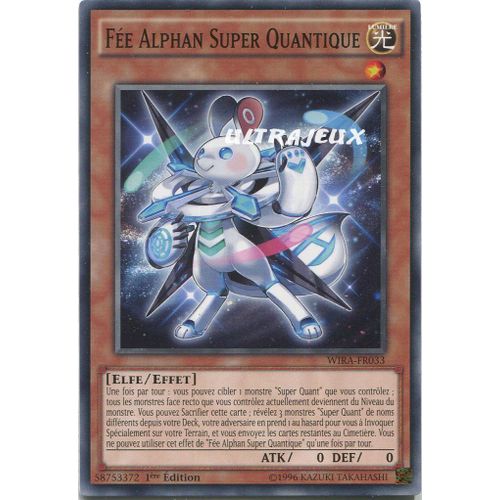 Yu-Gi-Oh! - Wira-Fr033 - Fée Alpha Super Quantum - Commune