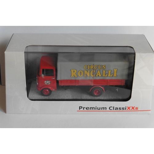 Truck Mercedes Benz Lp608 Pritschenwagen Circus Roncalli Premium Classixxs 12508 1/43-Premium Classixxs