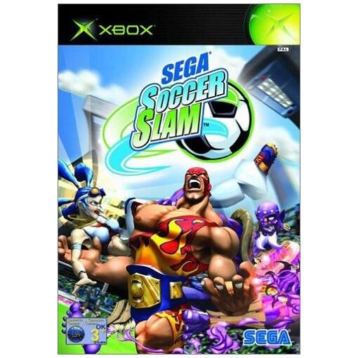 Jeu Vidéo Sega Soccer Slam Pour Xbox - Version Française, Bon état, Boîtier Et Notice Inclus