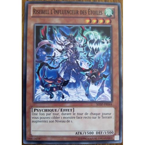 Carte Yu-Gi-Oh - Risebell L'influenceur Des Etoiles - Shsp-Fr044 Commune