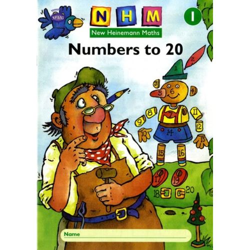 New Heinemann Maths Yr1, Number To 20 Activity Book (8 Pack)