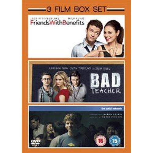 Friends With Benefits (2011) / The Social Network (2010) / Bad Teacher (2011) - Triple Pack [Dvd]