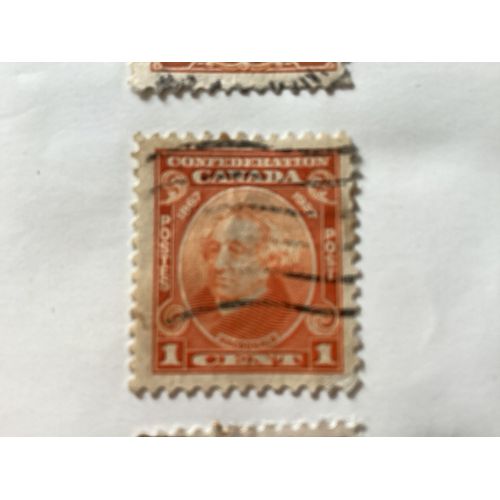 Timbre De One Cent, Canada, Année 1927.