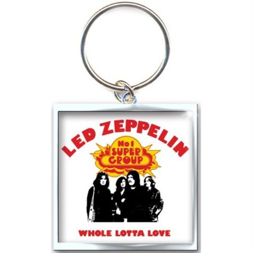 Led Zeppelin Whole Lotta Love Metal Keyring