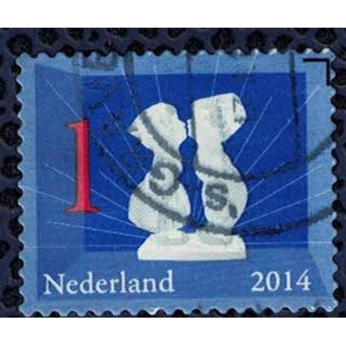 Pays Bas 2014 Oblitéré Rond Used Poterie Faïence De Delft Blue