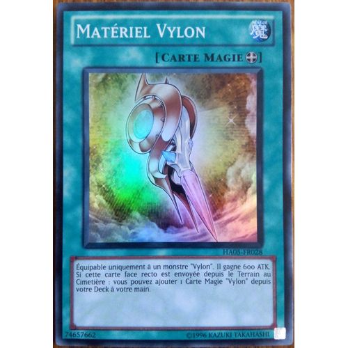 Carte Yu-Gi-Oh - Matériel Vylon - Ha05-Fr028 Super Rare