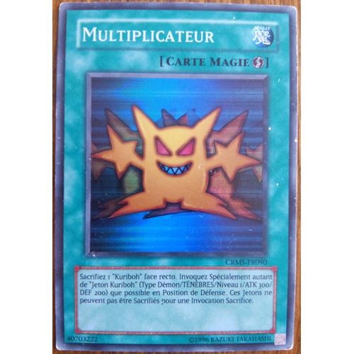 Carte Yu-Gi-Oh - Multiplicateur - Crms-Fr090 Rare