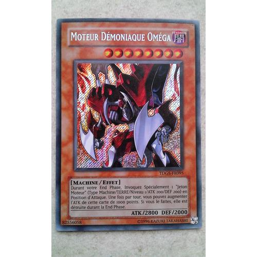 Carte Yu Gi Oh Tdgs-Fr095 Moteur Démoniaque Oméga Secret Rare