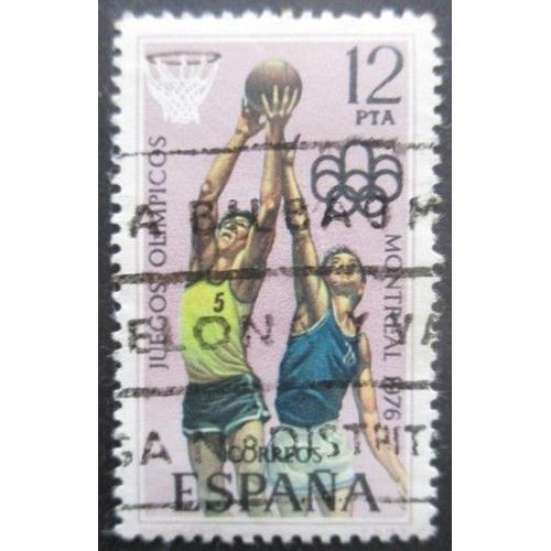 Espagne N°1989 Jeux Olympiques De Montréal 1976 Oblitéré