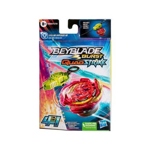 Coffret Toupie Pour Beyblade Burst Strike : Stellar Hyperion H8 Type Attaque + 1 Carte Tigre