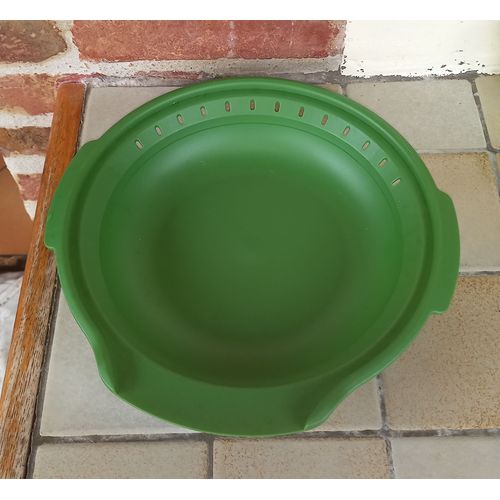 Insert Vert Micro Vap Tupperware ,Diamètre Large 26/27cm Env. + Livret De Recettes 15pp Illustrées - Réassortiment ,Pièce Détachée Micro Vap