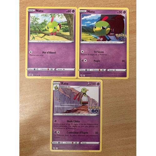 (1616) 2x Natu + Xatu (Pokemon) 