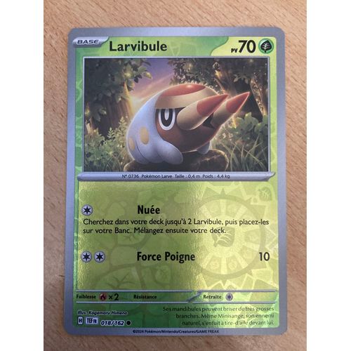(2118) Larvibule 18/162 Pokemon 