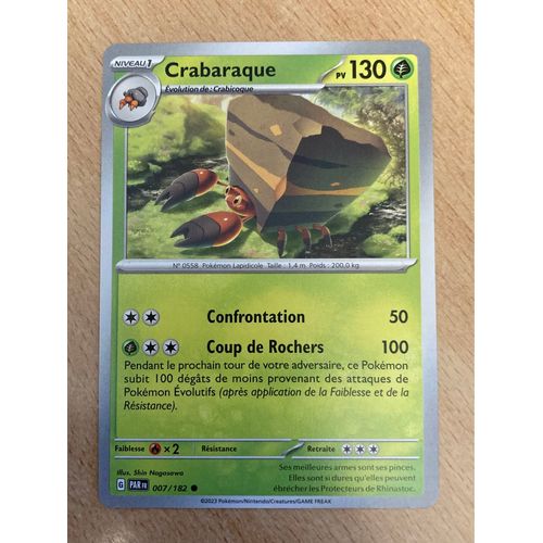 (2171) Crabaraque 7/182 Pokemon 