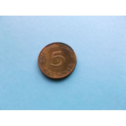 Pièce 5 Pfennig (Allemagne - 1950)