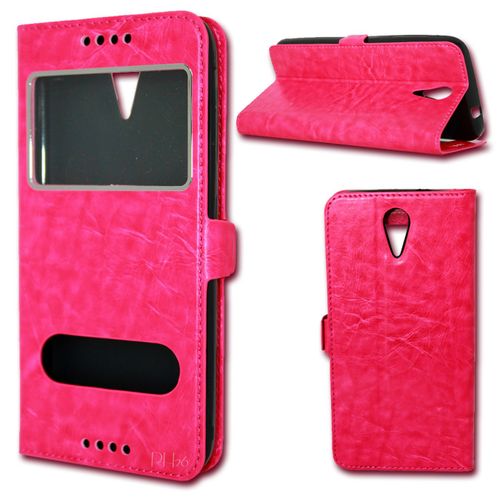 Etui Housse Coque Folio Rose Pour Htc 626  By Ph26®