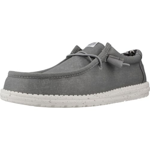 Hey Dude Wally Canvas Colour Gris