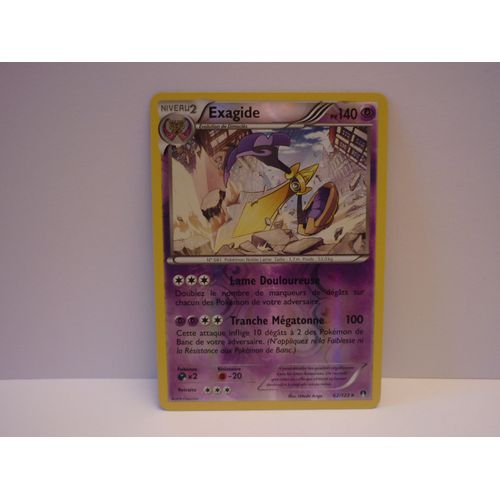 Carte Pokemon Francaise Exagide Reverse 62/122 Rupture Turbo