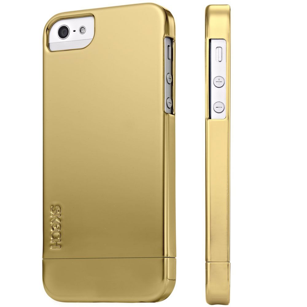 Coque Skech Série Shine Coloris Or Pour Apple Iphone 5s