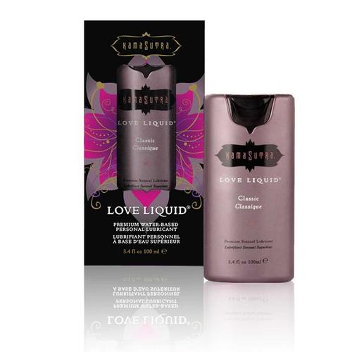 Lubrifiant À Base D'eau Kamasutra Love Liquide Compatible Avec Le Latex 100ml