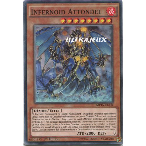 Yu-Gi-Oh! - Mp15-Fr208 - Infernoid Attondel - Commune